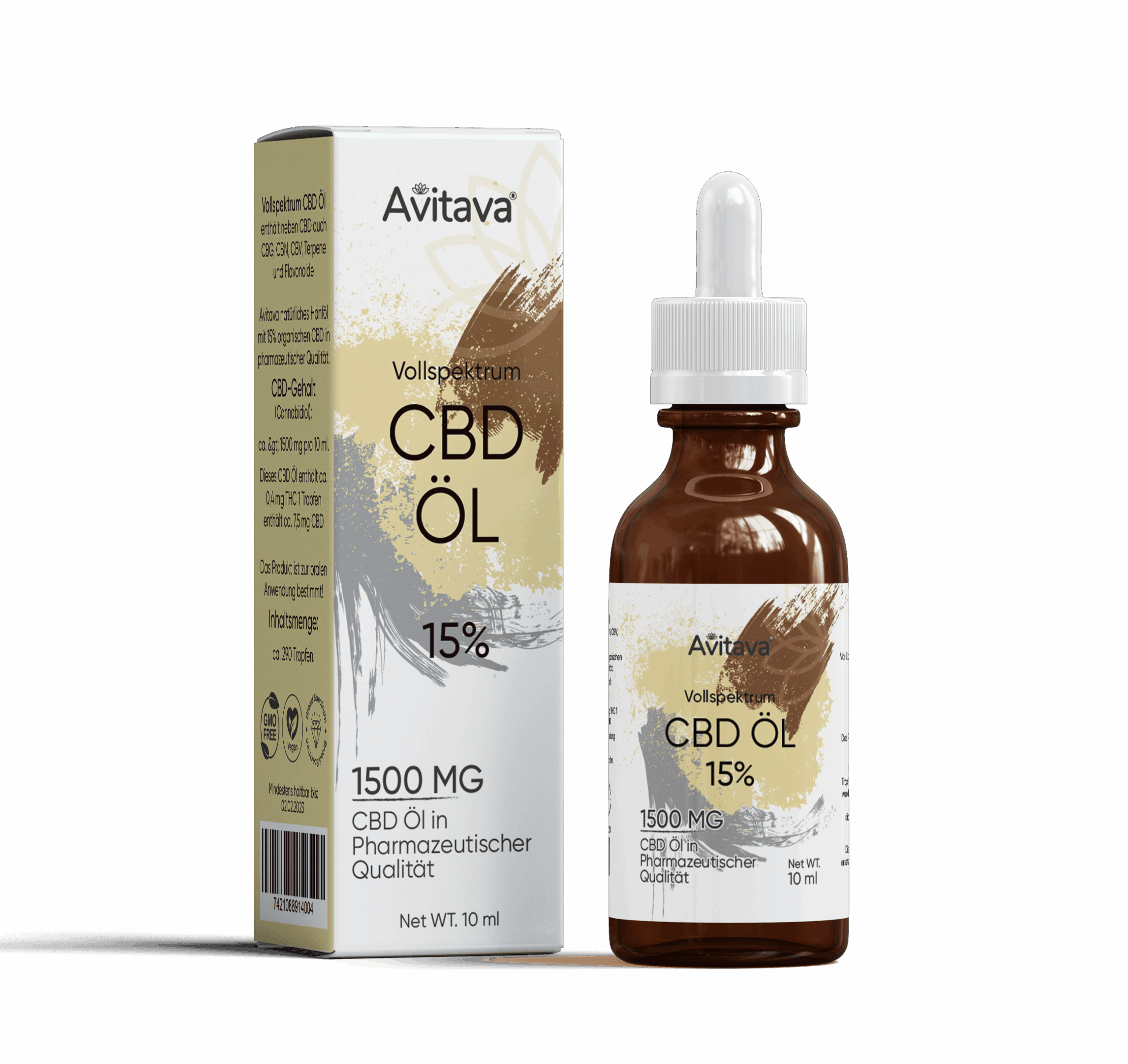 Avitava CBD Öl 25% 10 ml Avitava CBD Öl 25% 10 ml