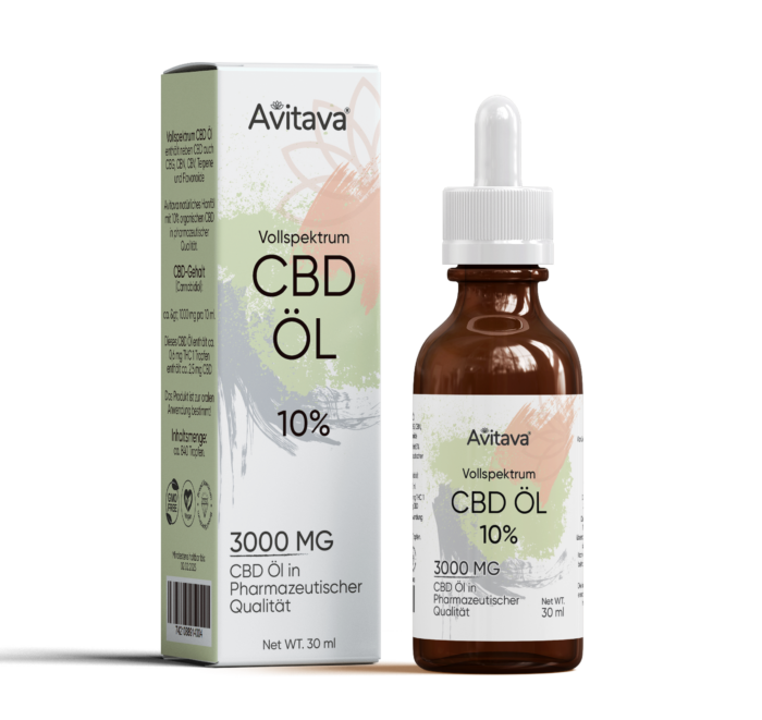 Avitava 10% CBD Öl 30 ml