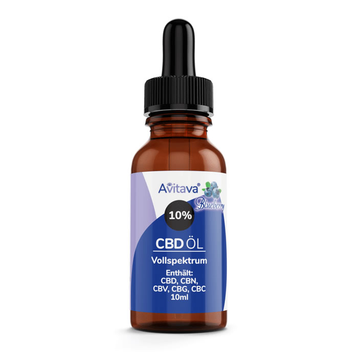 Avitava Blaubeere 10% CBD Öl Avitava Blaubeere 10% CBD Öl