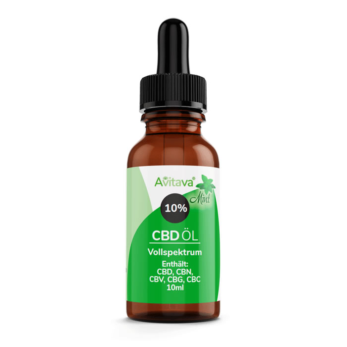 Avitava Minze 10% CBD Öl Avitava Minze 10% CBD Öl