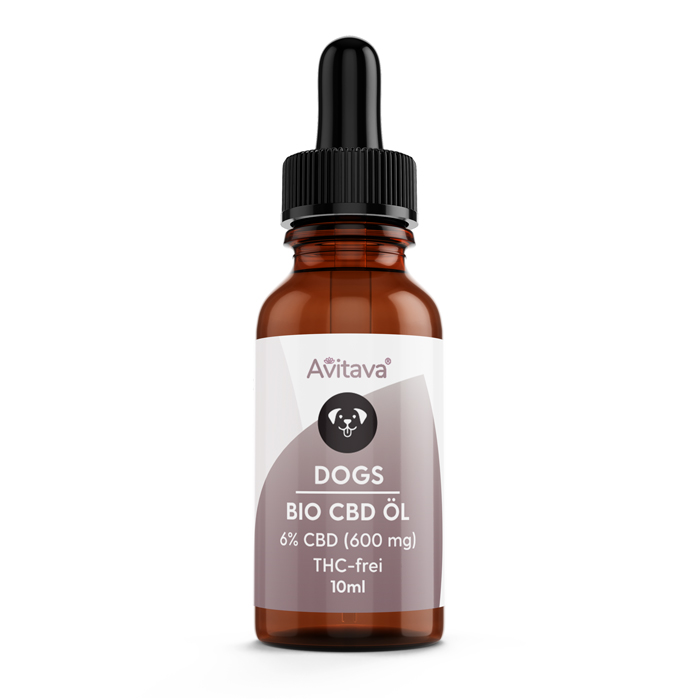 Avitava - CBD Vollspektrum Tropfen CBD-Öl (6%) für Hunde, THC-frei Avitava - CBD Vollspektrum Tropfen CBD-Öl (6%) für Hunde, THC-frei