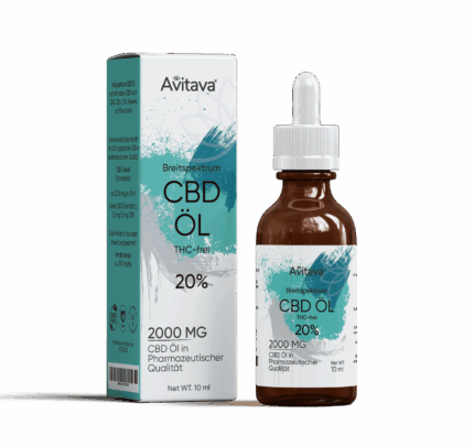 Avitava 20% CBD Öl THC-frei