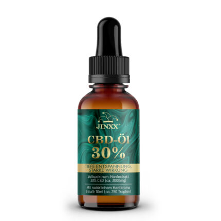 Jinxx® X - CBD-Öl 30 % – Tiefe Entspannung, starke Wirkung