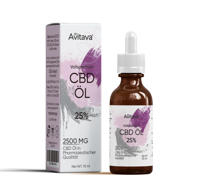 Avitava CBD Öl 25% 10 ml