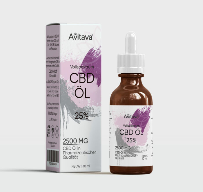 Avitava CBD Öl 25% 10 ml