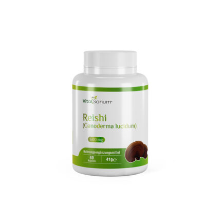 VitaSanum® - Reishi (Ganoderma lucidum) 600 mg 60 Kapseln