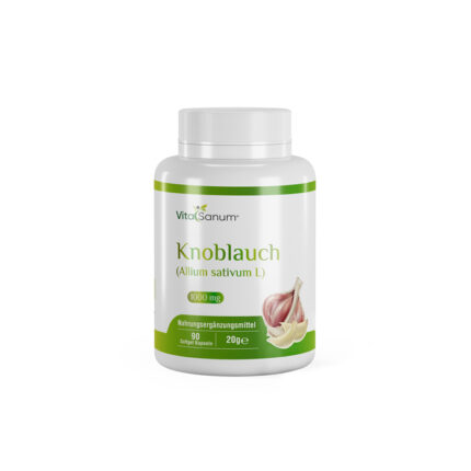 VitaSanum® -Knoblauch (Allium sativum L) 1000 mg 90 Softgelkapseln