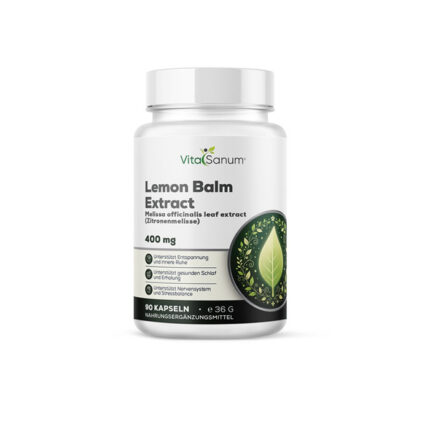 VitaSanum® - Zitronenmelisse (Melissa officinalis) 400 mg 90 Kapseln