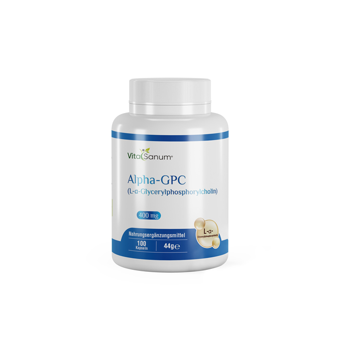 VitaSanum® - Alpha-GPC (L-α-Glycerylphosphorylcholin) 600 mg 100 Kapseln