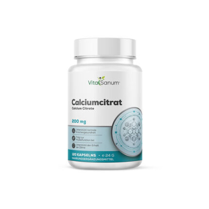 VitaSanum® - Calciumcitrat 200 mg 120 Kapseln