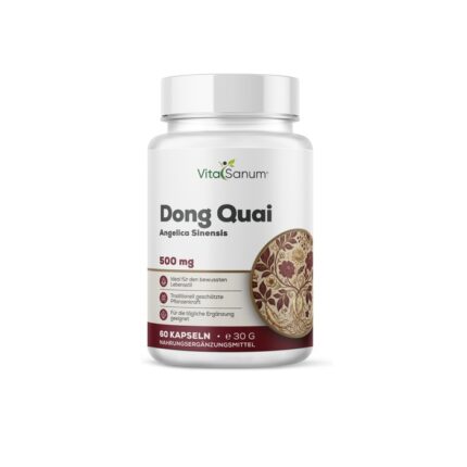 VitaSanum® – Dong Quai (Angelica sinensis) – 500 mg – 60 vegane Kapseln