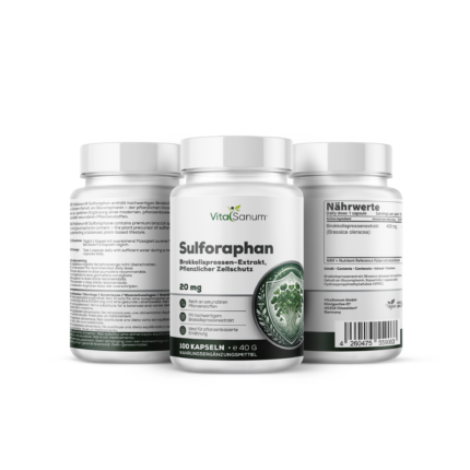 VitaSanum® – Sulforaphan – 400 mg – 100 vegane Kapseln