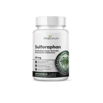 VitaSanum® – Sulforaphan – 400 mg – 100 vegane Kapseln