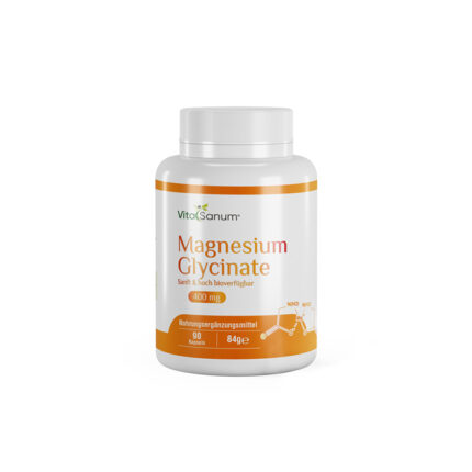 VitaSanum® Magnesium Glycinate – Sanft & hoch bioverfügbar (90 Kapseln)