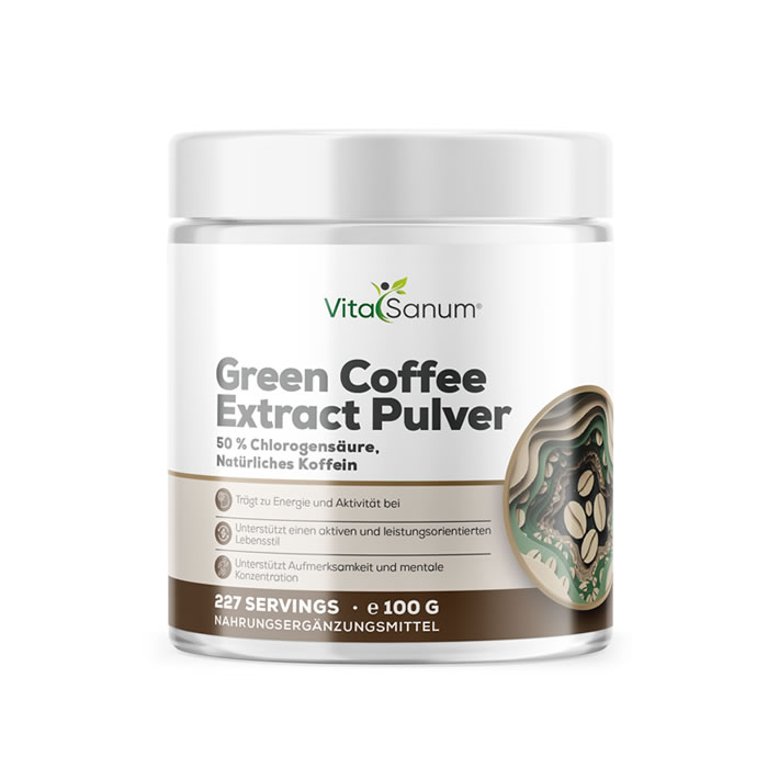 VitaSanum® Green Coffee Extract Pulver VitaSanum® Green Coffee Extract Pulver