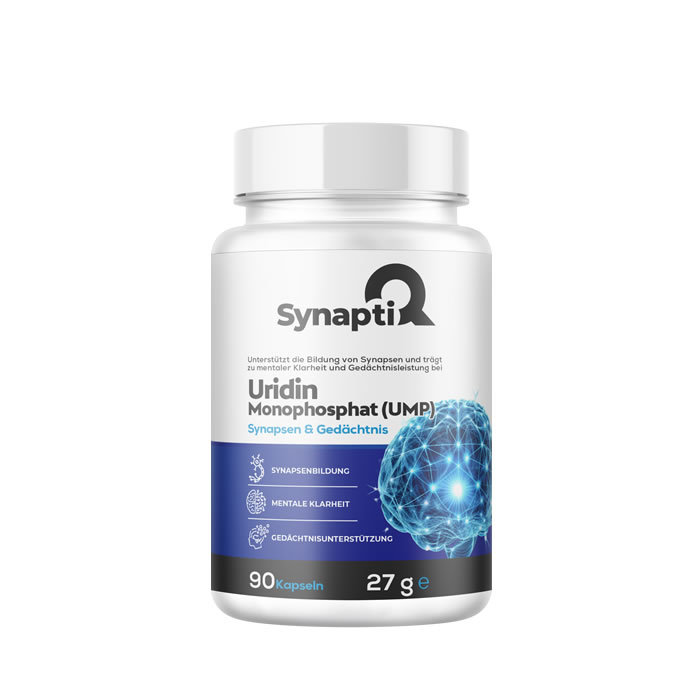 SynaptiQ® Uridin-Monophosphat (UMP) – Synapsen & Gedächtnis SynaptiQ® Uridin-Monophosphat (UMP) – Synapsen & Gedächtnis