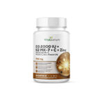 VitaSanum® - D3 2000 IU + K2 MK-7 + C + Zinc – 60 Kapseln