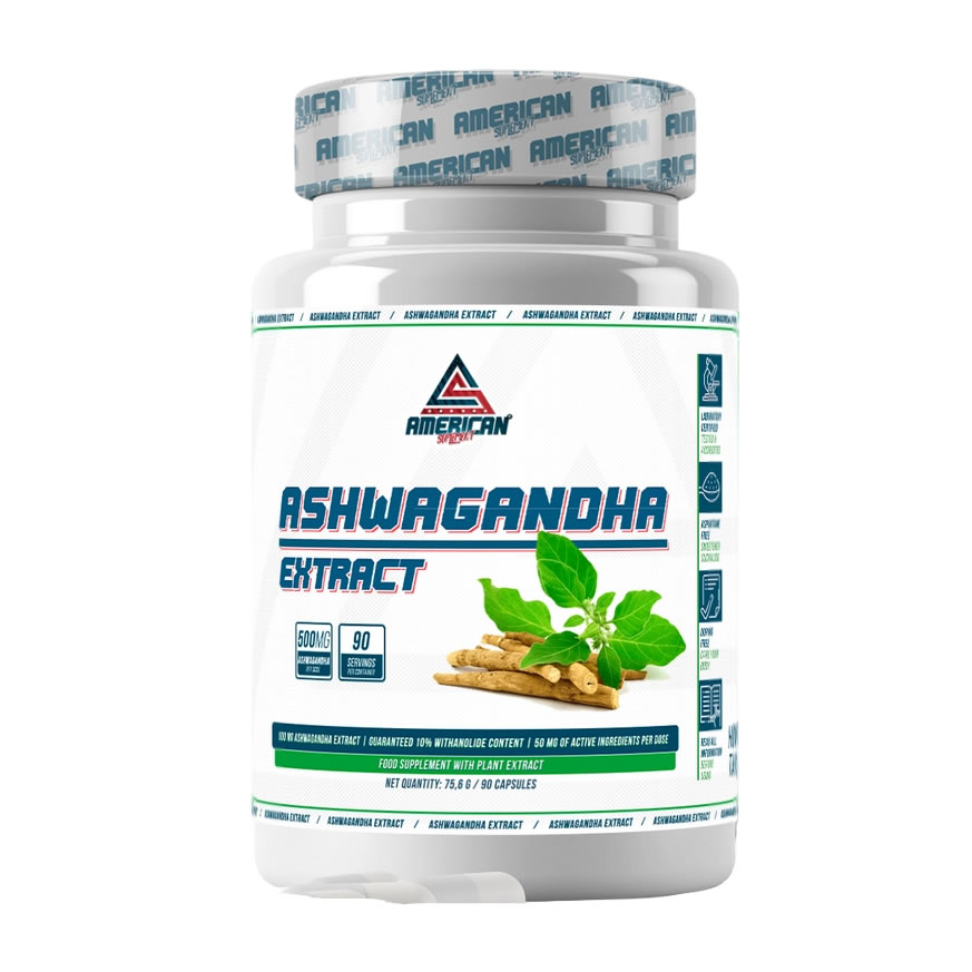American Supplement - Ashwagandha-Extrakt 90 Kapseln American Supplement - Ashwagandha-Extrakt 90 Kapseln