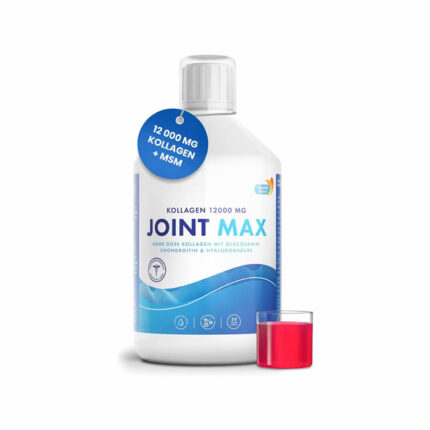 Swedish Nutra - Joint MAX 500ml - Reines hydrolysiertes Kollagen (Typ I, II & III)