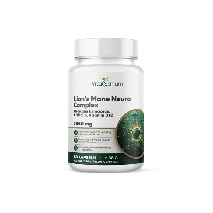 VitaSanum® Lion’s Mane Neuro Complex VitaSanum® Lion’s Mane Neuro Complex